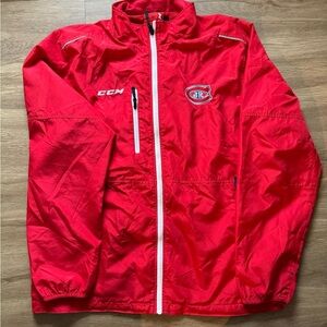 CCM Vibrant Red Sports Jacket